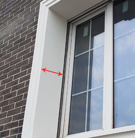 Облицовка откоса окна снаружи на фасаде